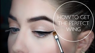 Easy Winged Eyeliner Tutorial for Beginners [upl. by Belle711]