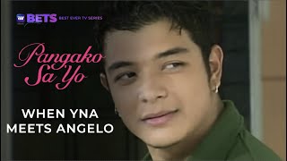 When Yna meets Angelo  Pangako Sa Yo Highlights  iWant BETS [upl. by Ahsieyk]