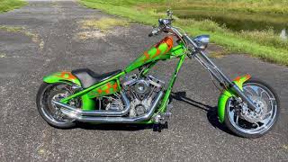 2004 Vengeance Vertebreaker Rigid Custom 250 Chopper SampS 113quot Engine Only 10k [upl. by Warring]