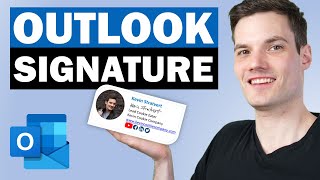 📧 How to Add Signature in Outlook [upl. by Akimahc]