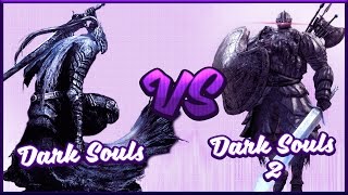 Dark Souls vs Dark Souls 2 [upl. by Chaim]