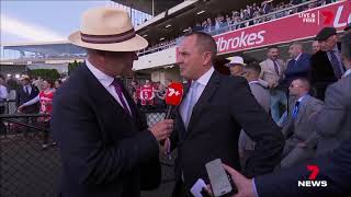 2024 SEVEN NEWS MVRC MOONEE VALLEY W S Cox Plate [upl. by Annahtur]