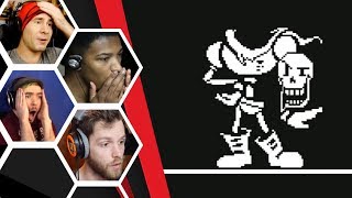 Lets Players Reaction To Killing Papyrus  Undertale Genocide [upl. by Ennovart941]