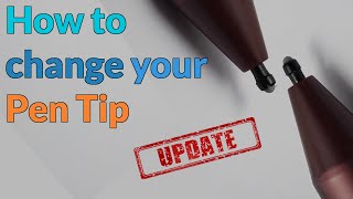 How to change your Surface Pen Tip [upl. by Ttayw]