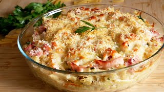 Gratin de macaronis jambon fromage 🧀 [upl. by Della]