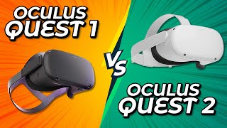 New Oculus Quest 2 vs Quest 1  WHICH IS BETTER [upl. by Gesner]