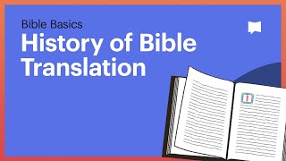 History of Bible Translation [upl. by Larue]