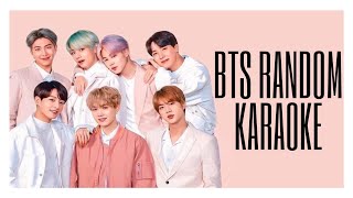 BTS RANDOM KARAOKE CHALLENGE  with lyrics RomKor한국어  imJam [upl. by Bruce171]