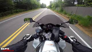 Whats It Like To Ride a VFR800 VTEC [upl. by Nnylyt]