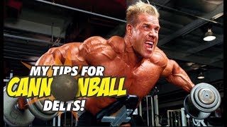 JAY CUTLER MY BEST TIPS FOR CANNONBALL DELTS IN DETAIL [upl. by Myca]