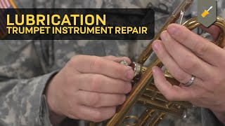 Lubrication Trumpet Instrument Repair [upl. by Diarmit427]