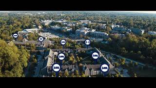 Dawn to Dusk An Aerial Tour of Villanova University [upl. by Grimbly]