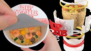 【超リアル】3分では作れない！カップヌードルプラモデル作ってみた【Cup Noodle】 [upl. by Wasson865]