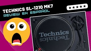 Technics SL1210 MK7 🇪🇸 Unboxing amp Review [upl. by Neelrac]