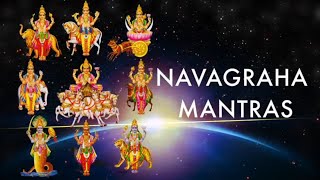 Navagraha Mantra  Most Powerful Mantra to pacify all Nine Planets [upl. by Aicele]