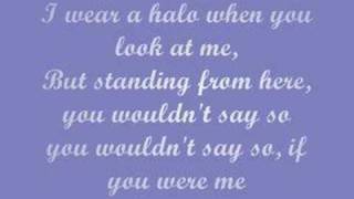 Halo  Haley James Scott lyrics [upl. by Skutchan]