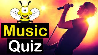 Music Quiz The Ultimate Music Trivia  20 Questions and Answers  20 Fun Facts [upl. by Nnaeinahpets985]