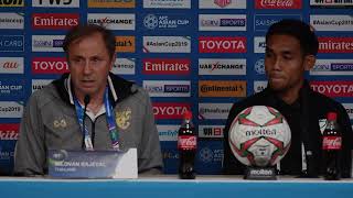 Thailands Milovan Rajevac Matchday 1 prematch press conference [upl. by Nofets804]