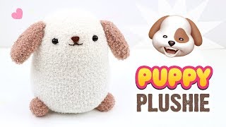 DIY Dog Plushie EASY Puppy Sock Plush Tutorial Fun Budget Crafts [upl. by Eskill]