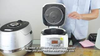 CuckooMallUSA  Rice Cooker Maintenance Video [upl. by Onitsoga932]