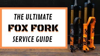 Fox Fork Lowers amp Air Spring Service  GRIP2 Damper Install [upl. by Storer]