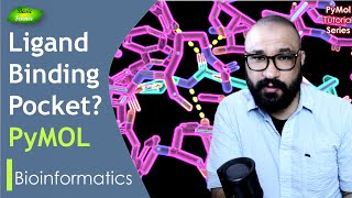 PyMOL ligandprotein interactions  PyMOL tutorial  Protein Data Bank  Basic Science Series [upl. by Dodge]