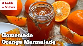 Homemade ORANGE MARMALADE RecipeEasy StepByStep Tutorial  Delicious Orange Jam [upl. by Ahsia]