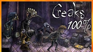 Creaks Full Game Walkthrough  All Achievements [upl. by Morrell]