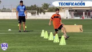 Entrenamiento Individual de Tecnificación  BH FÚTBOL ACADEMY entrenamientofutbol tecnificacion [upl. by Gorton]