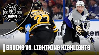 Boston Bruins vs Tampa Bay Lightning  Full Game Highlights [upl. by Donetta450]