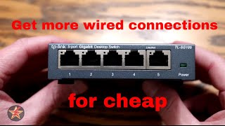 TPLink 5 Port Gigabit Ethernet Network Switch TLSG105 Review [upl. by Ita827]