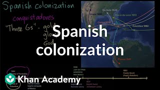 Spanish colonization  Period 1 14911607  AP US History  Khan Academy [upl. by Justus]