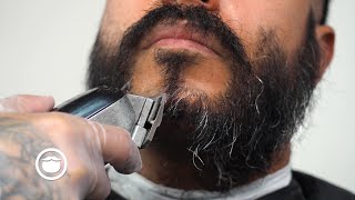 Badass Mutton Chops Transformation  Bob the Barber [upl. by Leaffar]