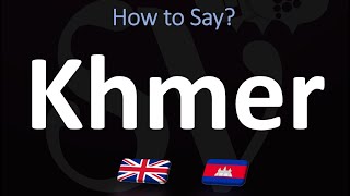 How to Pronounce Khmer CORRECTLY [upl. by Bissell]