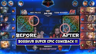 Bosskur Super Epic Comeback  Team Bosskur vs Anti Police  AML Season 2 [upl. by Macmahon]