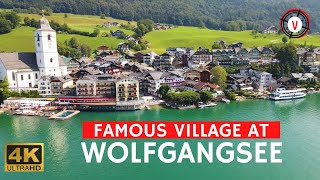 St Wolfgang Austrian Village at Lake Wolfgangsee 🇦🇹 Wonderful Summer Paradise 4K ExploreAustria [upl. by Eenrahc]