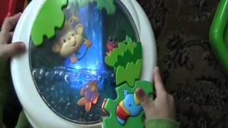 FisherPrice Rainforest Waterfall PeekaBoo Soother [upl. by Emarej]