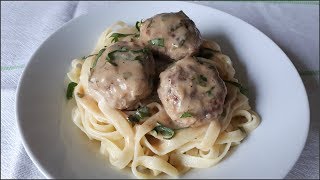 Boulettes de viande à la suédoise 🇸🇪 89 [upl. by Greabe]