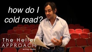 Free Acting Lesson How To Cold Read [upl. by Emmanuel]