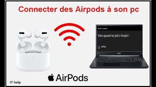 Connecter des Airpods à son pc [upl. by Gnilrad]