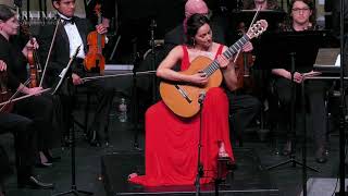 ARANJUEZ Guitar Concerto by Rodrigo Zaira Meneses amp Irving Symphony [upl. by Yahsal]