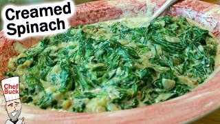 Best Creamed Spinach Recipe [upl. by Armstrong398]