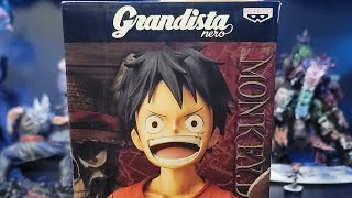 RE UNBOXING ONE PIECE Grandista Nero Monkey D Luffy [upl. by Carmel]