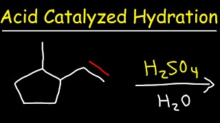 Alkene  H2SO4  H2O [upl. by Eidassac]