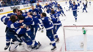 Lightning win backtoback are 20202021 Stanley Cup Champions [upl. by Htiekram]