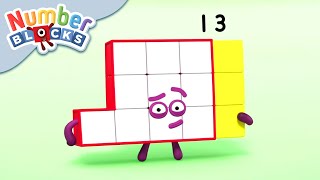 Numberblocks Unlucky Thirteen  Learn to Count [upl. by Lanfri111]