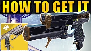 Destiny 2 How to Get the DEVILS RUIN Exotic Sidearm [upl. by Vernita]