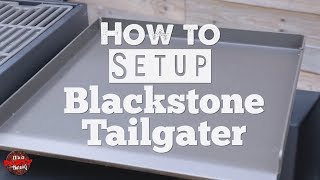 Blackstone Griddle Tailgater setup [upl. by Nryhtak134]