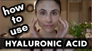 How to use a hyaluronic acid serum Dr Dray [upl. by Elmina28]