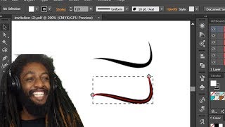 How To Make Custom Brush In  ADOBE ILLUSTRATOR [upl. by Outlaw17]